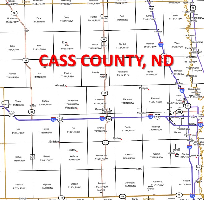 2017 Ag Land Values – Cass County